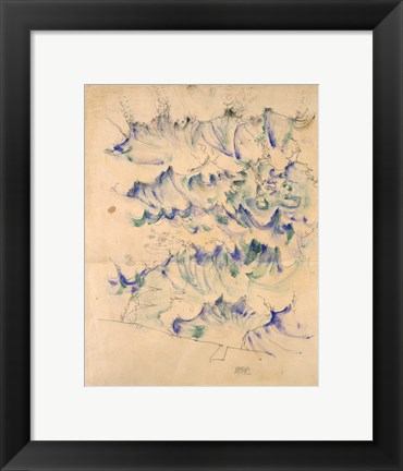 Framed Waves (Les Vagues), 1912 Print