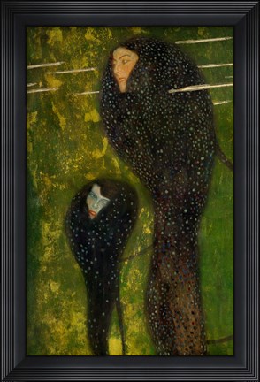 Framed Nixen - Silberfische (Water Nymphs - Silverfish), 1894 Print