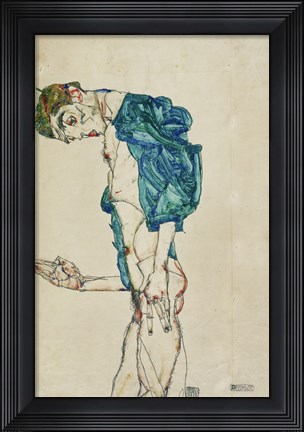 Framed Preacher (Self-Portrait), 1913 Print