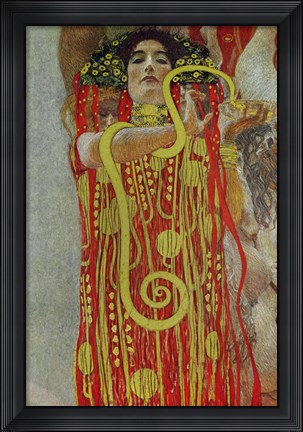 Framed Detail of &quot;&quot;Hygieia&quot;&quot; Print