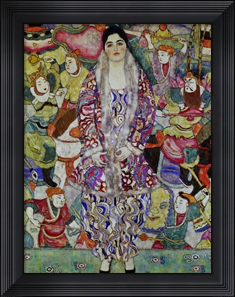 Framed Friederike Maria Beer, 1916 Print