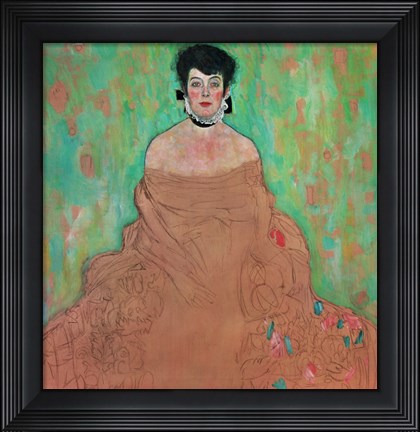 Framed Amalie Zuckerkandl, 1917-1918 Print