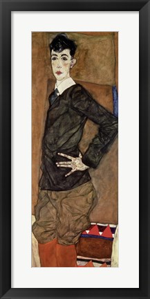 Framed Portrait Erich Lederer, 1912 Print