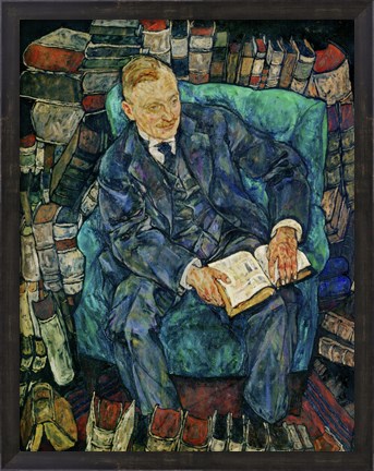 Framed Portrait Dr. Hugo Koller, 1919 Print