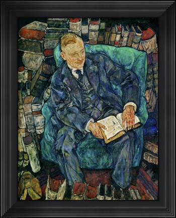 Framed Portrait Dr. Hugo Koller, 1919 Print