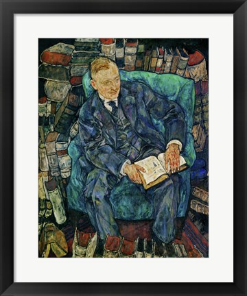 Framed Portrait Dr. Hugo Koller, 1919 Print