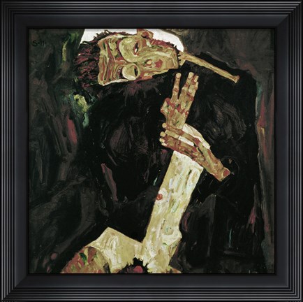 Framed Poet (Self-Portrait), 1911 Print