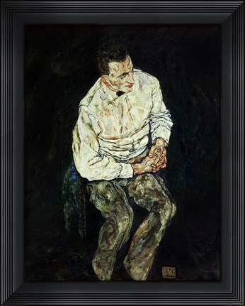 Framed Portrait Karl Gruenwald Print