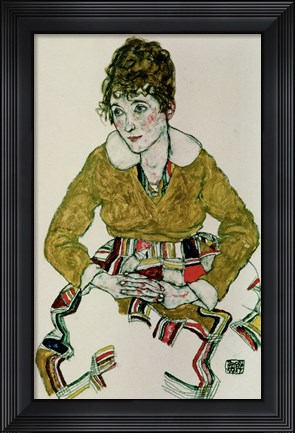 Framed Portrait Of The Artist&#39;s Wife, 1917 Print