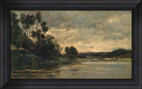 Framed Riverbank Print