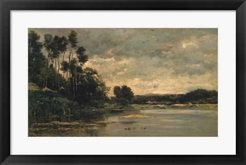 Framed Riverbank Print