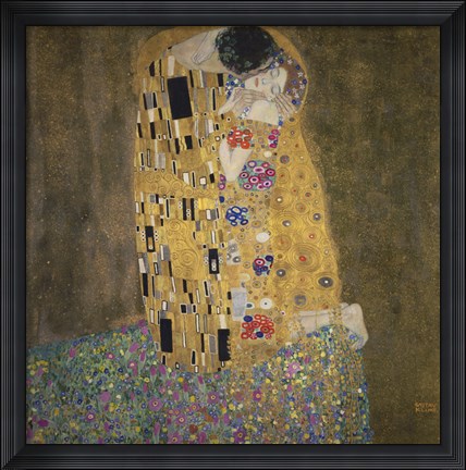 Framed Kiss,  1907-1908 Print