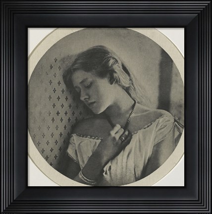 Framed Ellen Terry At The Age Of Sixteen, 1864 Print