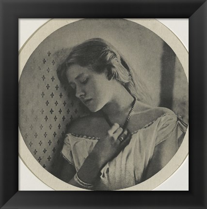 Framed Ellen Terry At The Age Of Sixteen, 1864 Print