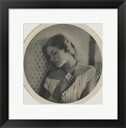 Framed Ellen Terry At The Age Of Sixteen, 1864 Print