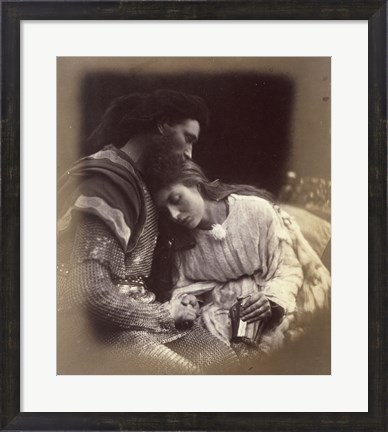 Framed Parting Of Lancelot And Queen Guenievre,  1874-1875 Print