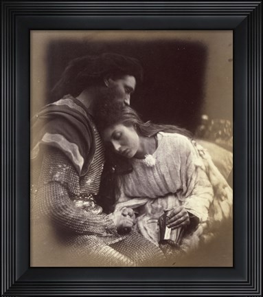 Framed Parting Of Lancelot And Queen Guenievre,  1874-1875 Print