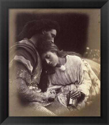 Framed Parting Of Lancelot And Queen Guenievre,  1874-1875 Print