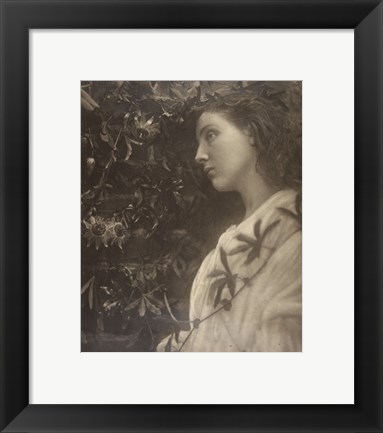 Framed Maud, 1875 Print