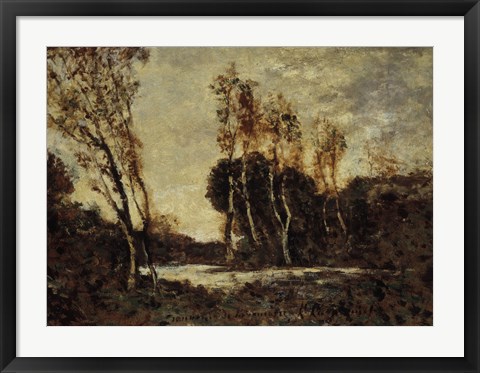 Framed Autumn Landscape Print