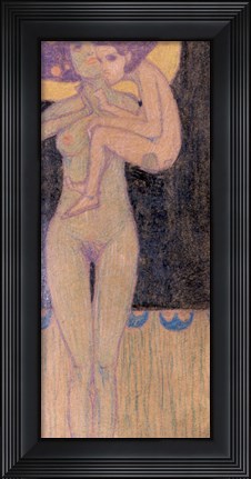 Framed Mother And Child, c. 1908 Print