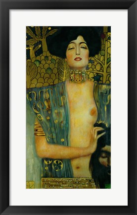 Framed Judith II (Salome), 1909 (detail) Print