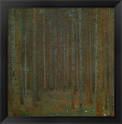 Framed Tannenwald (Pine Forest), 1902 Print