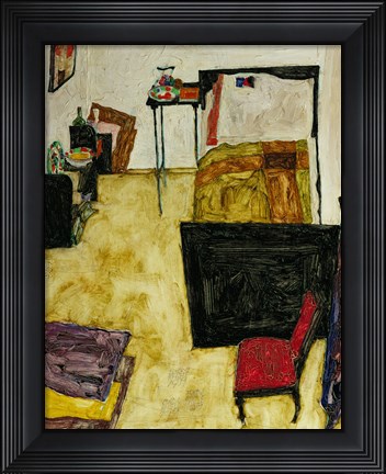 Framed Artist&#39;S Room In Neulengbach, 1911 Print