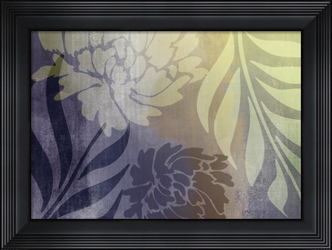 Framed Garden Waltz II Print