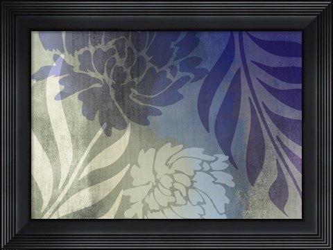 Framed Garden Waltz III Print