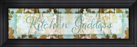 Framed Kitchen Goddess Print