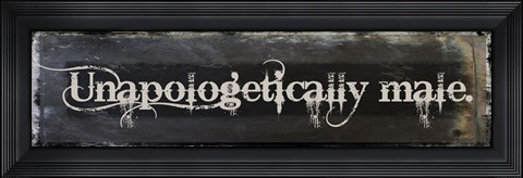 Framed Unapologetic Print