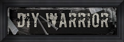 Framed Warrior Print