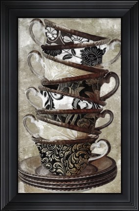 Framed Afternoon Tea I Print