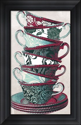 Framed Afternoon Tea II Print