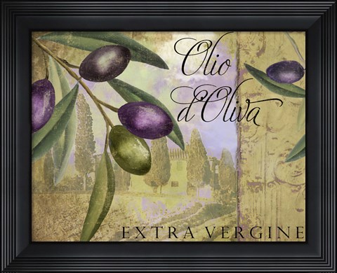 Framed Toscana II Print