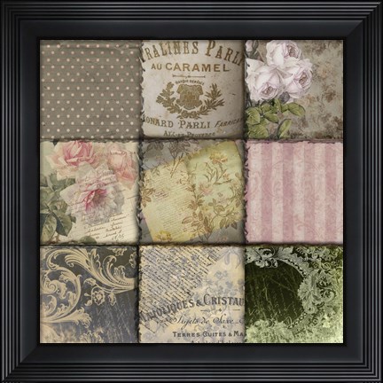 Framed Viva La Paris II Print