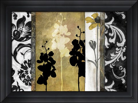 Framed Gardenscape II Print