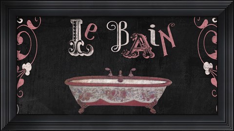 Framed French Sign II Print