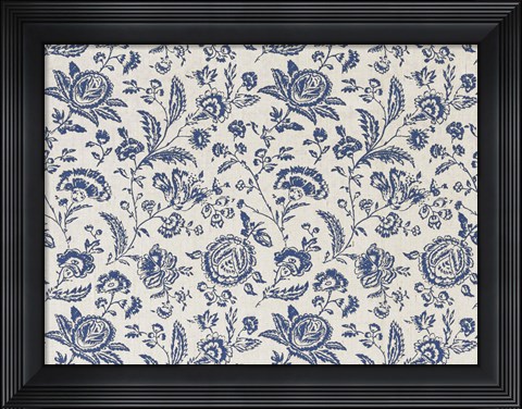 Framed Toile Fabrics IX Print