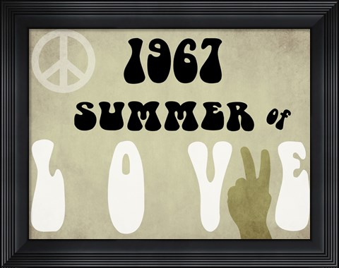 Framed Summer of Love Print