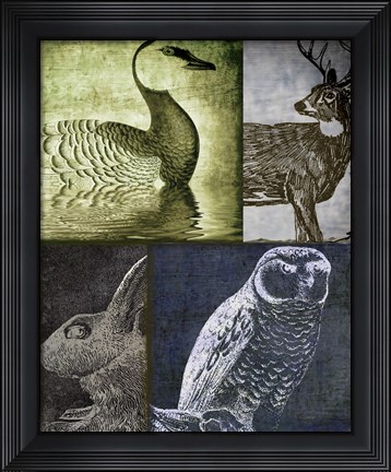 Framed Hunting Season VII Print