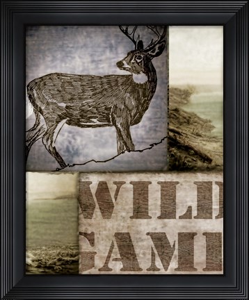 Framed Wild Game Print