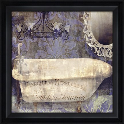 Framed Le Bain Paris II Print