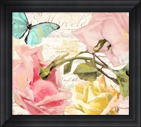 Framed Florabella I Print