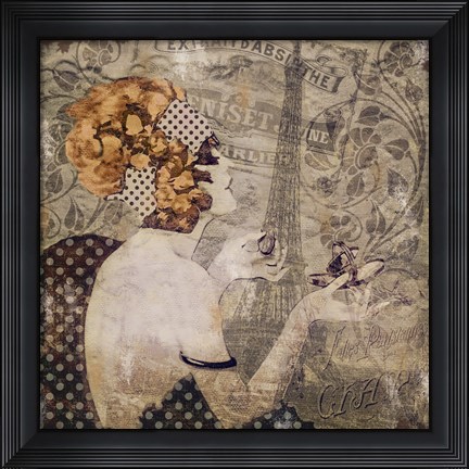 Framed Date With Paris Print