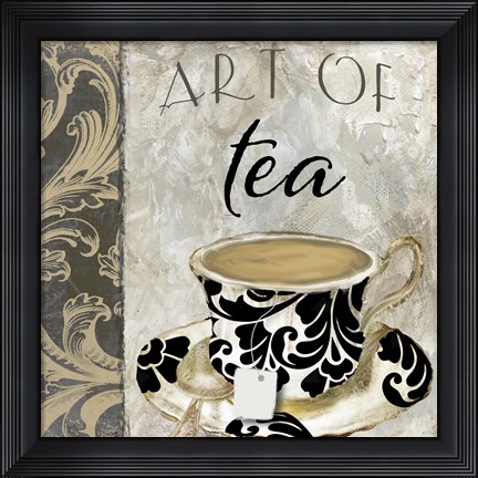 Framed Art of Tea I Print