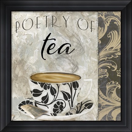 Framed Art of Tea II Print