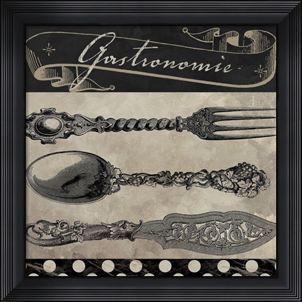 Framed Bistro Parisienne II Print