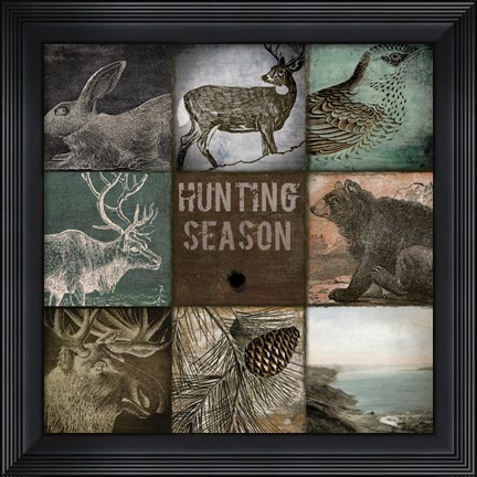 Framed Cabela V Print